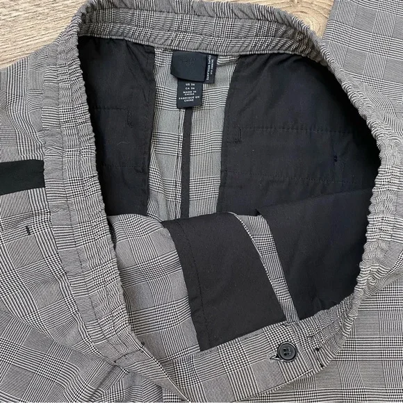 Houndstooth Plaid Skinny Fit Pants - Picture 11 of 12